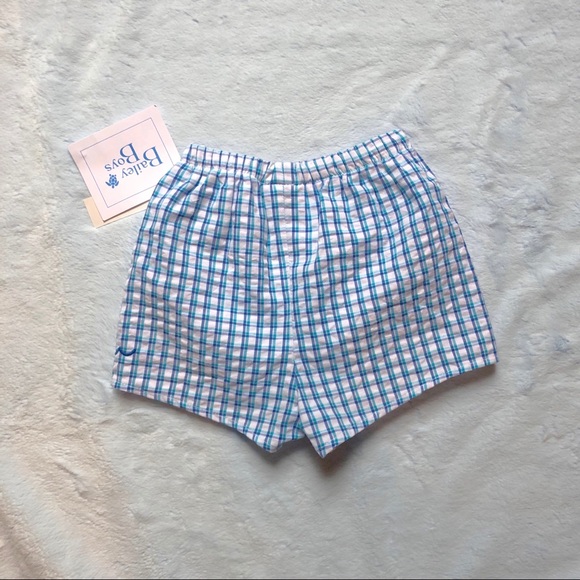 Bailey Boys Ships Ahoy Blue Swim-trunks, 6M, NWT - Picture 4 of 5